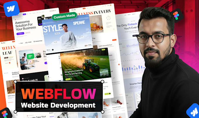design, redesign, webflow website development, webflow expert, webflow developer