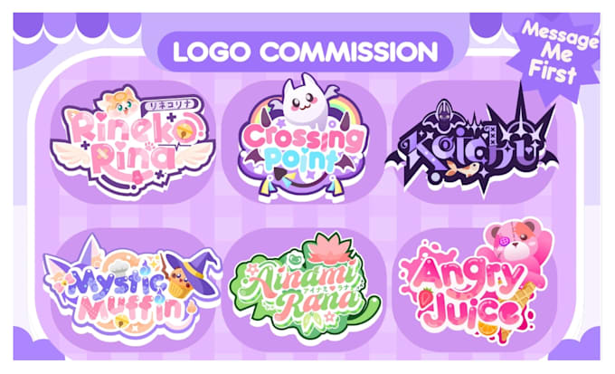 make or redesign logo for vtuber and streamer