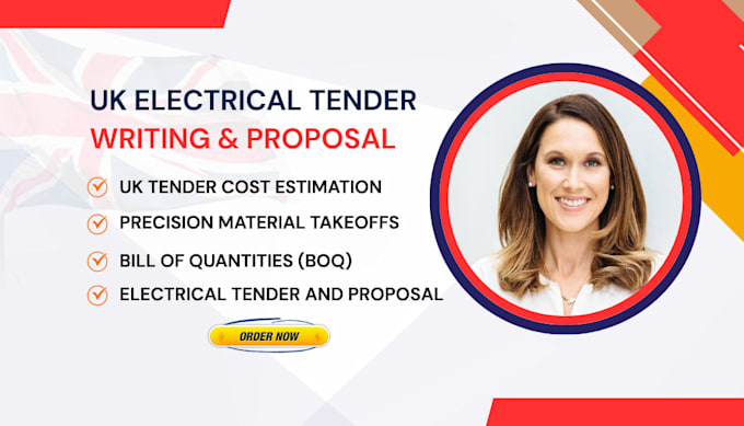 do electrical takeoff cost estimation, boq, uk tender bid proposal
