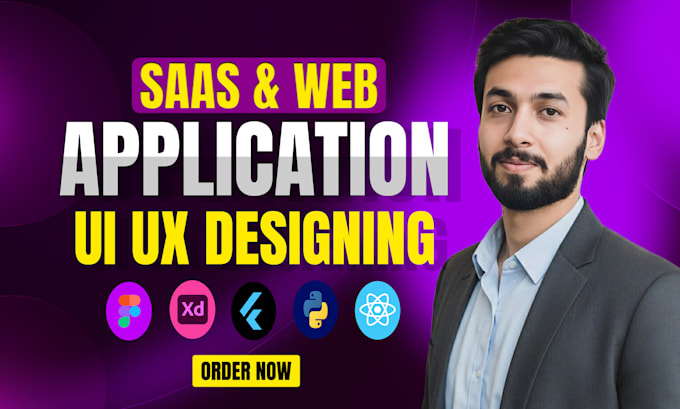 design saas and startup web apps with modern UI UX