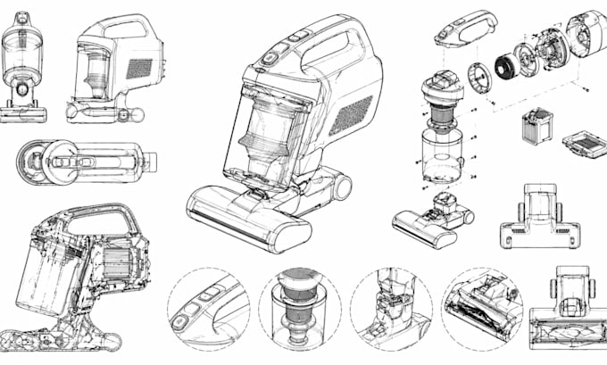 make design or utility patent drawings as per uspto