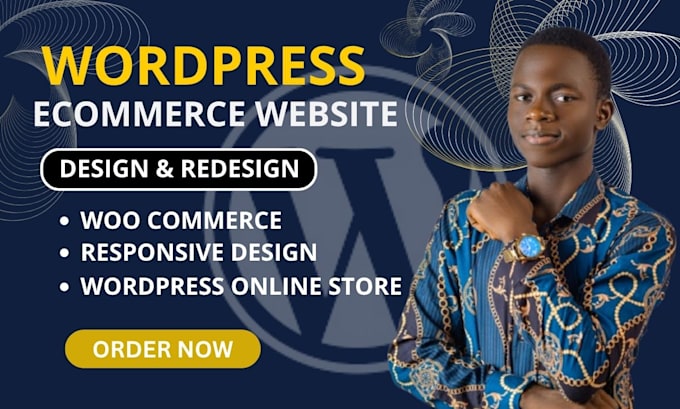 design, redesign wordpress woocommerce website development