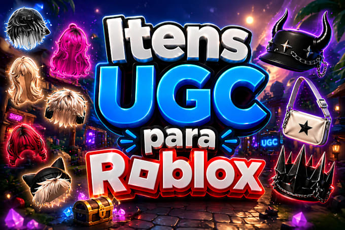 be make a ugc model 3d accessories and hair for roblox