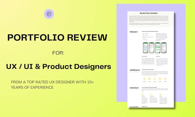Review your ux portfolio and help you get hired faster by ...
