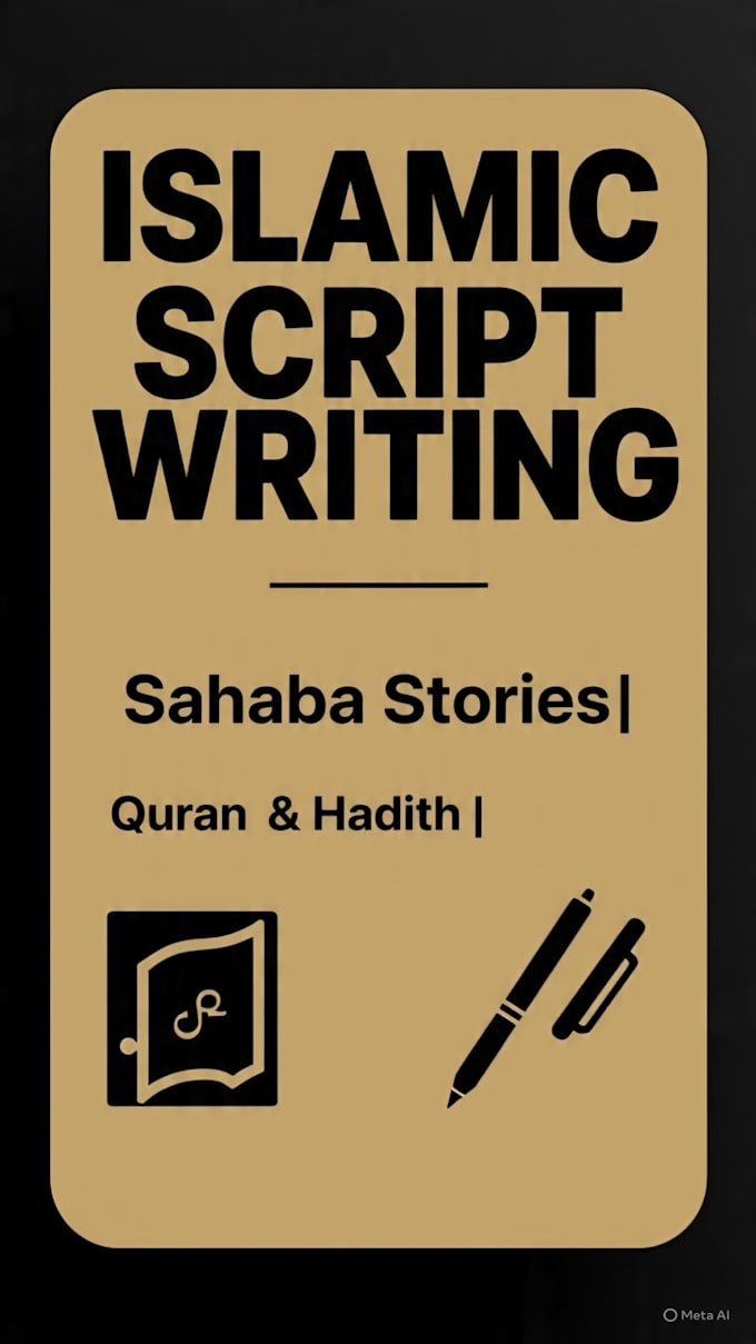 write islamic youtube script on seerah sahaba