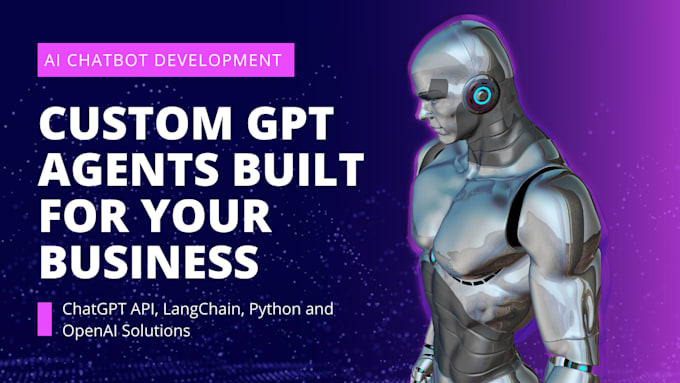 build a custom ai chatbot with chatgpt API for your website or business