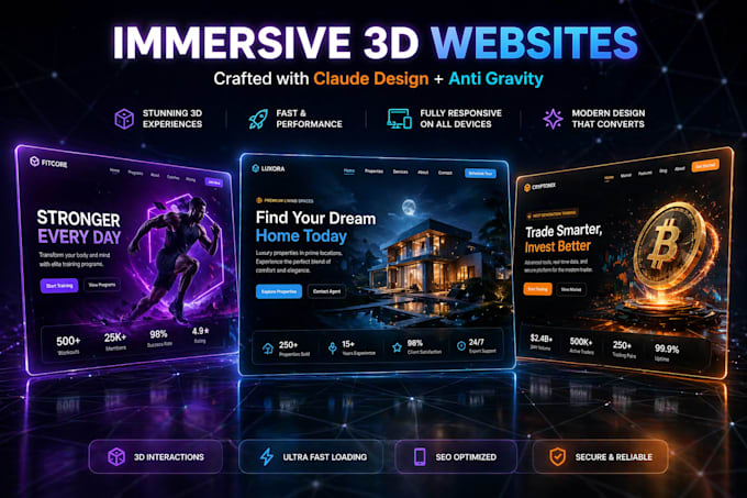 build immersive 3d websites with google antigravity claude code claude design
