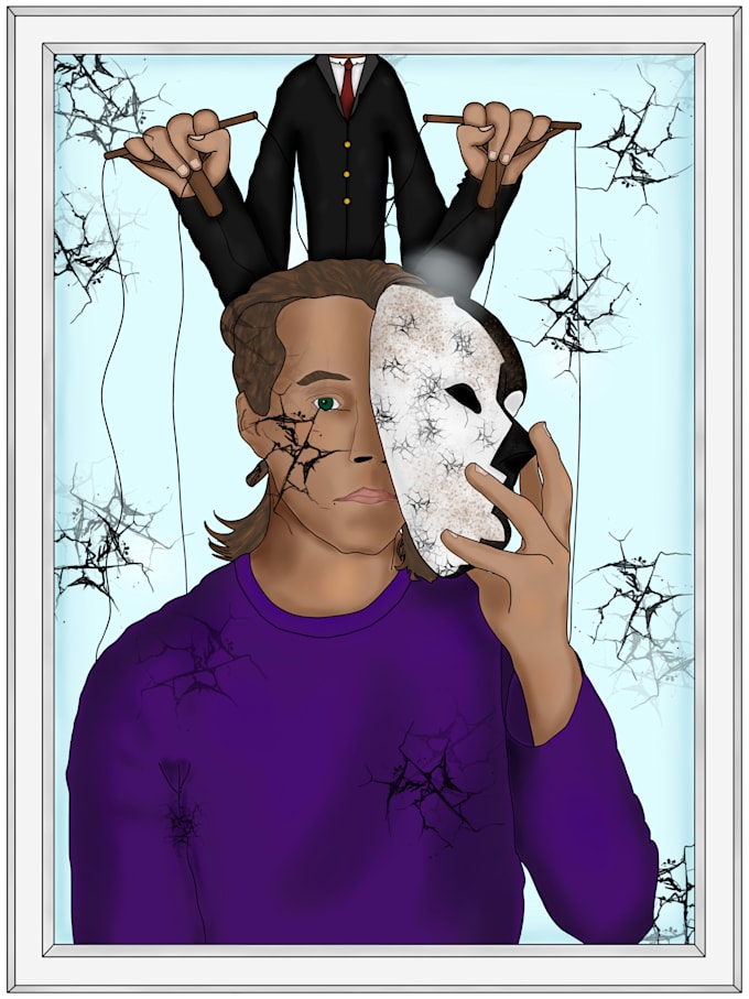 design and develop digital art illustrations