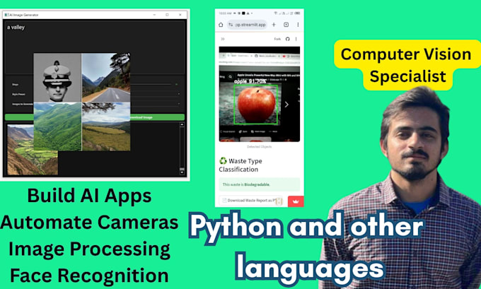 build image processing solutions in python