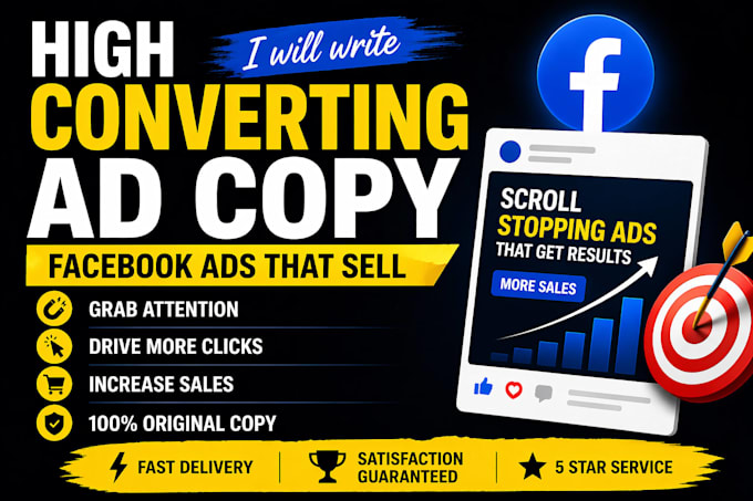 write high converting facebook ad copy that drives sales