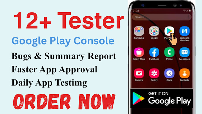 provide 20 real testers for 14 days app beta testing android and ios