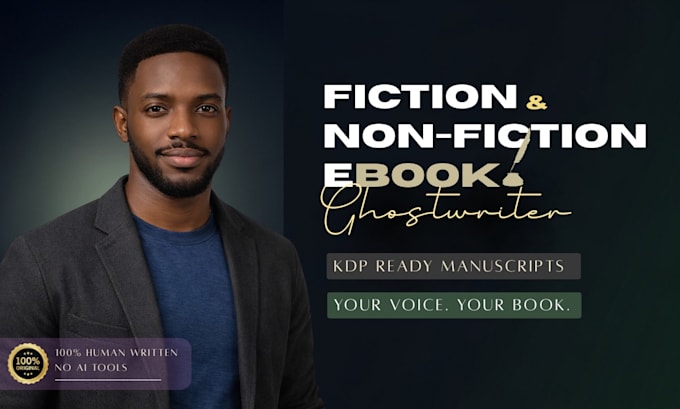 ghostwrite fiction nonfiction ebook professional ghost book writer book editor