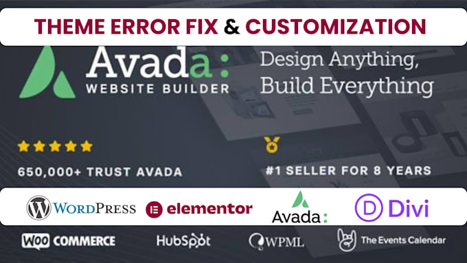 fix wordpress divi theme, avada theme issue, divi builder issue or xstore theme