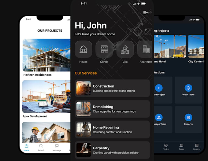 build ai powered construction and plumbing service apps with scalable solutions