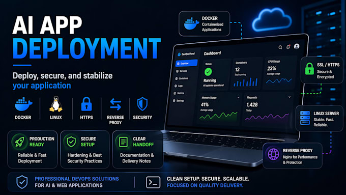 deploy and secure your ai app on clouds, docker, and linux