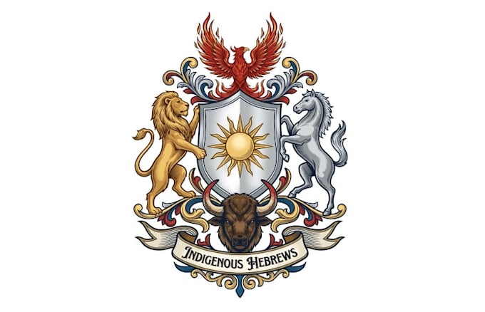 design family crest logo