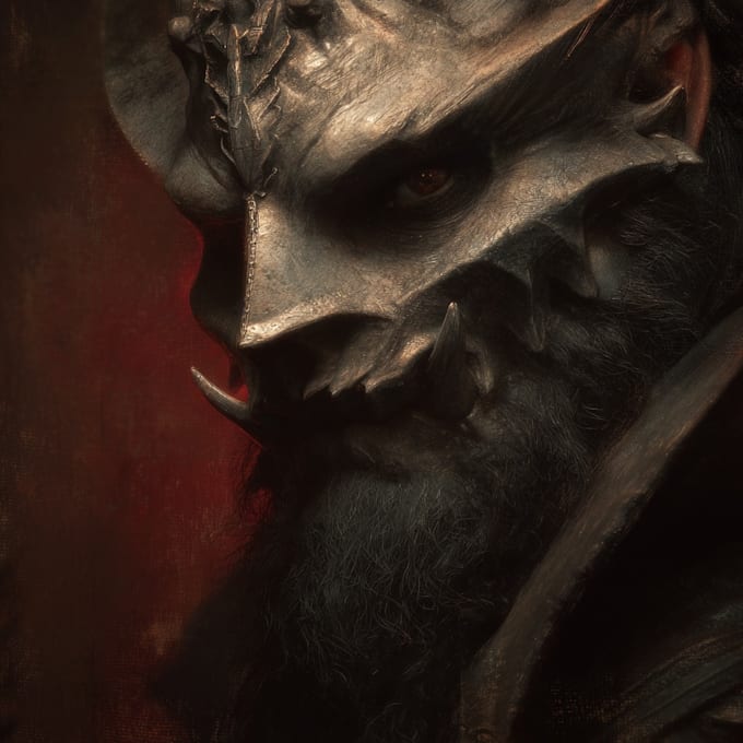 draw horror and dark fantasy illustrations