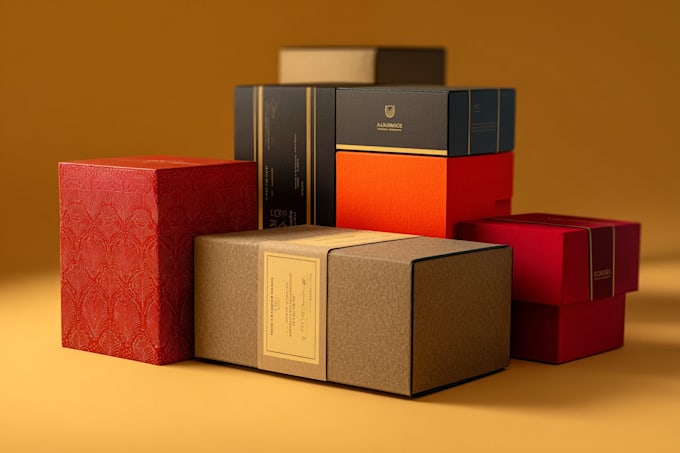 design supplement or hemp product packaging box and label