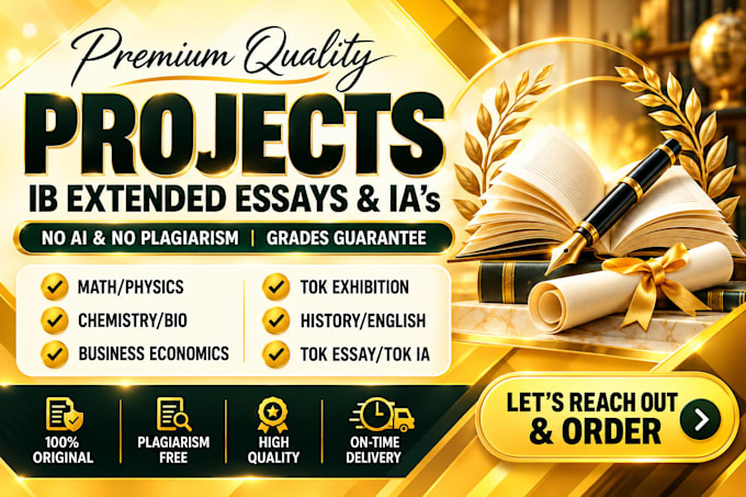 professionally edit ib extended essays, hl, sl, ias and toks
