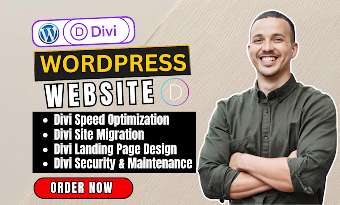 divi wordpress website development design redesign wordpress website divi theme