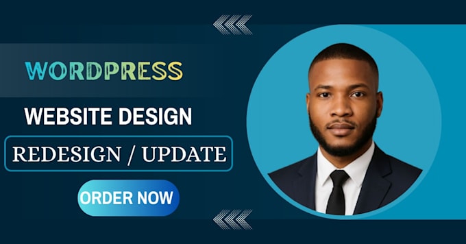 create responsive wordpress website design, blog or website development