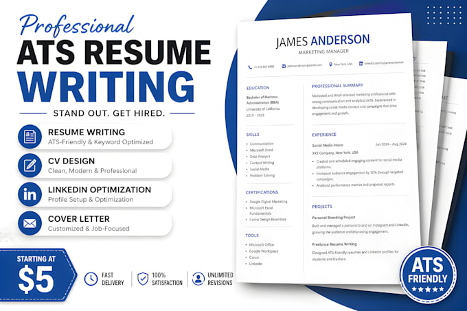 create ats friendly resume