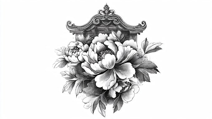 draw a traditional tattoo design for you