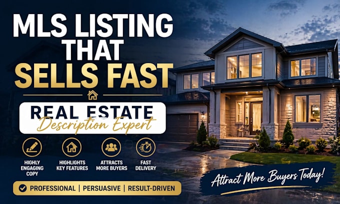 write high converting mls real estate listing descriptions