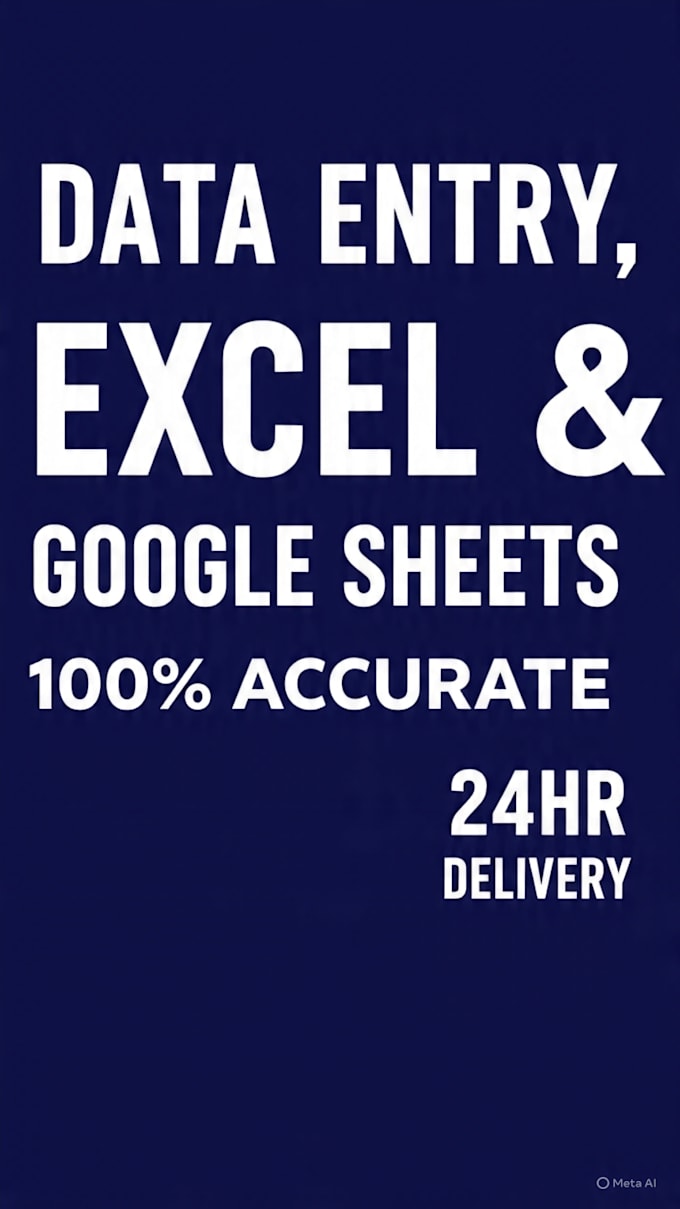do fast accurate data entry and virtual assistant tasks