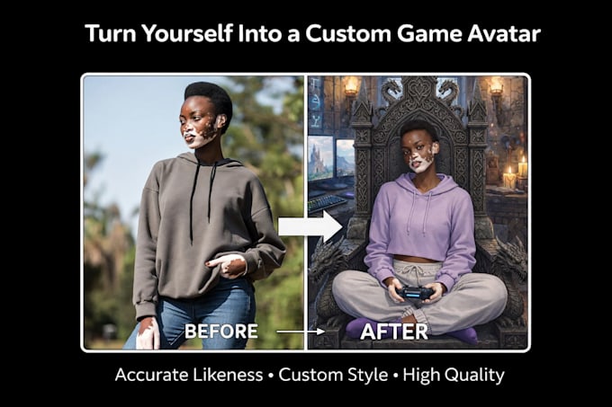 create a custom streamer avatar from your photo