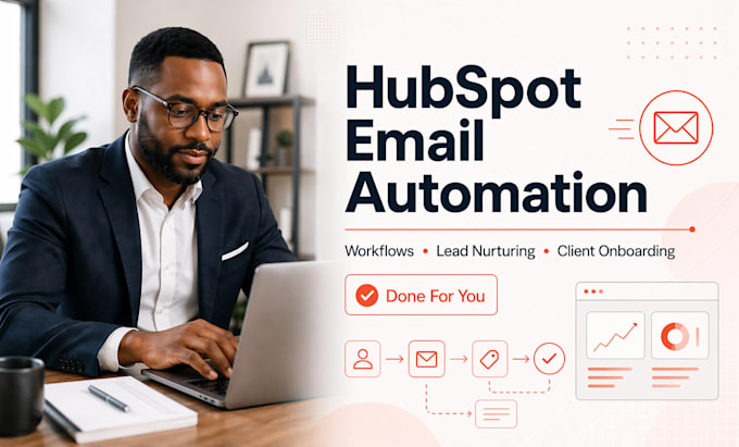 setup hubspot email automation hubspot lead nurturing client onboarding expert