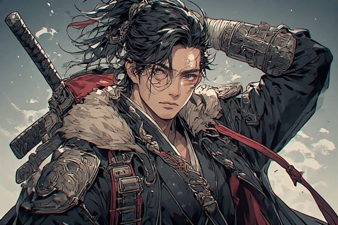 Notalus Create custom manga character illustration in anime style by Notalus ...