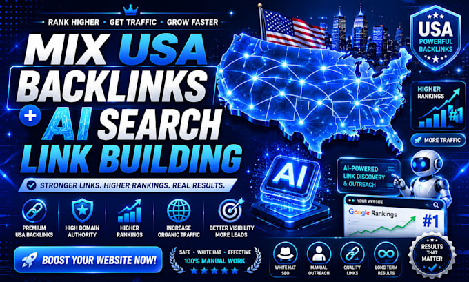 do mix usa backlinks and ai search link building for seo ranking