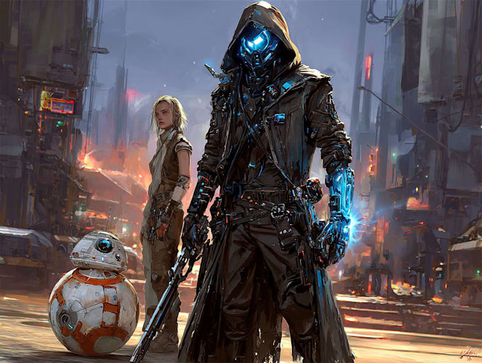 design your sci fi and star wars character