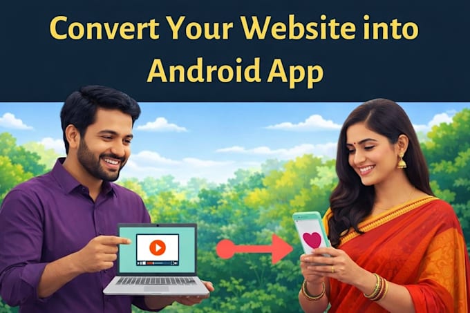convert your website into a web application