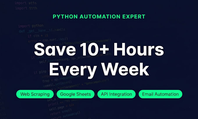 Automate your repetitive business tasks using python by Shishir_rahman ...