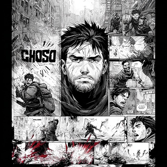 draw your comic book pages and illustrations