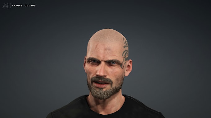 create aaa 3d characters, realistic humans, heroes, animals