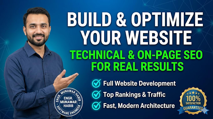 build search engine optimized websites and provide technical on page SEO