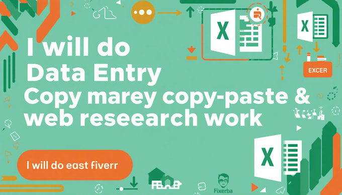 do accurate data entry and copy paste work