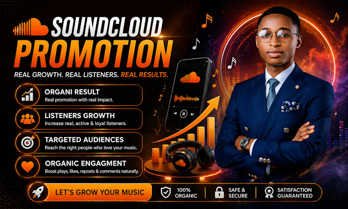 promote your soundcloud music to organic audiences