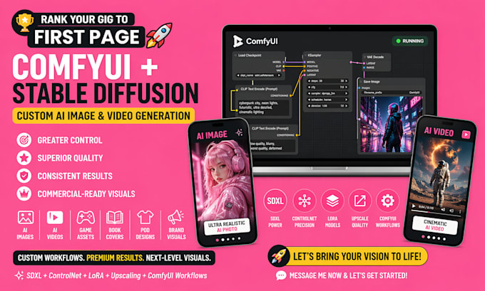 comfyui stable diffusion comfyui workflow ai image comfy UI and workflow any too