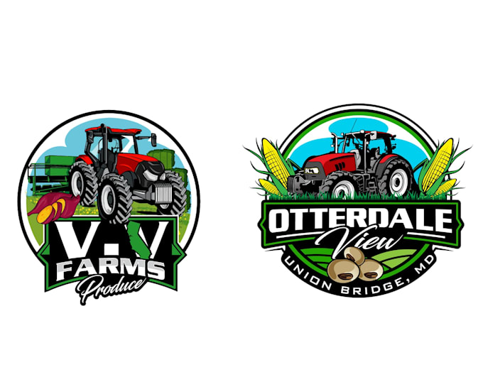 design a professional tractor logo