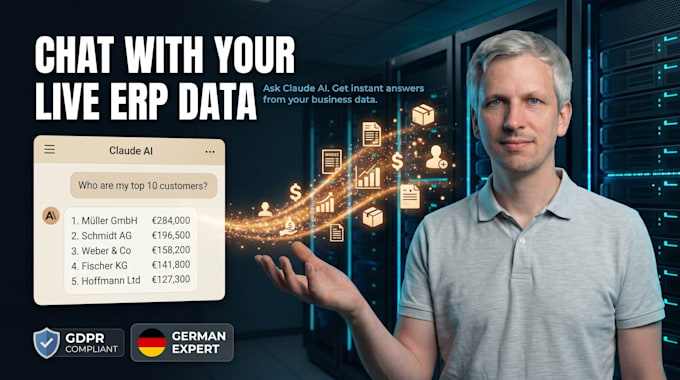 connect your erp data to claude ai via custom mcp server