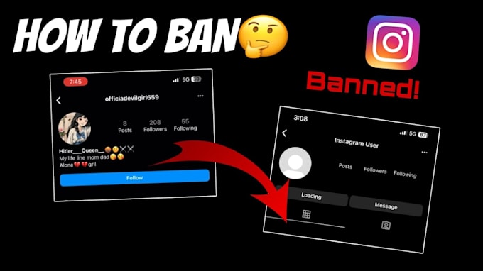 instagram banning, mass report bot, negative content comment,auto commenting bot