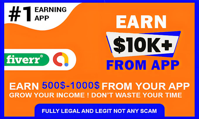 make top money making earning app and game for passive income