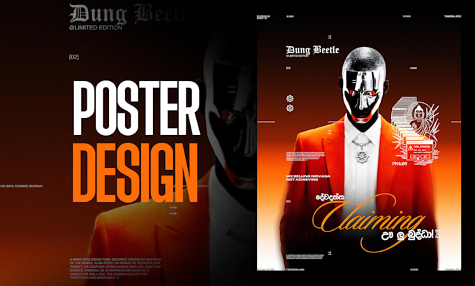 design stunning posters for brands and bands