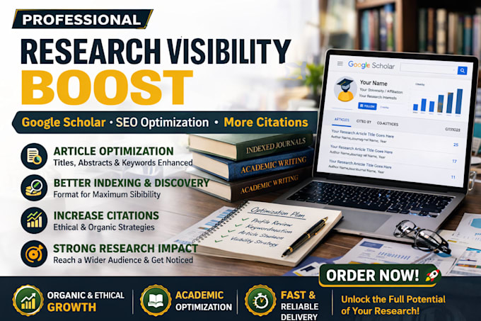 improve your research visibility and optimize articles for google scholar index