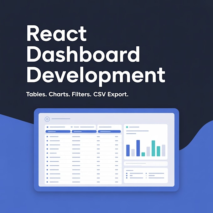 Een react dashboard bouwen met filters, grafieken en csv export
