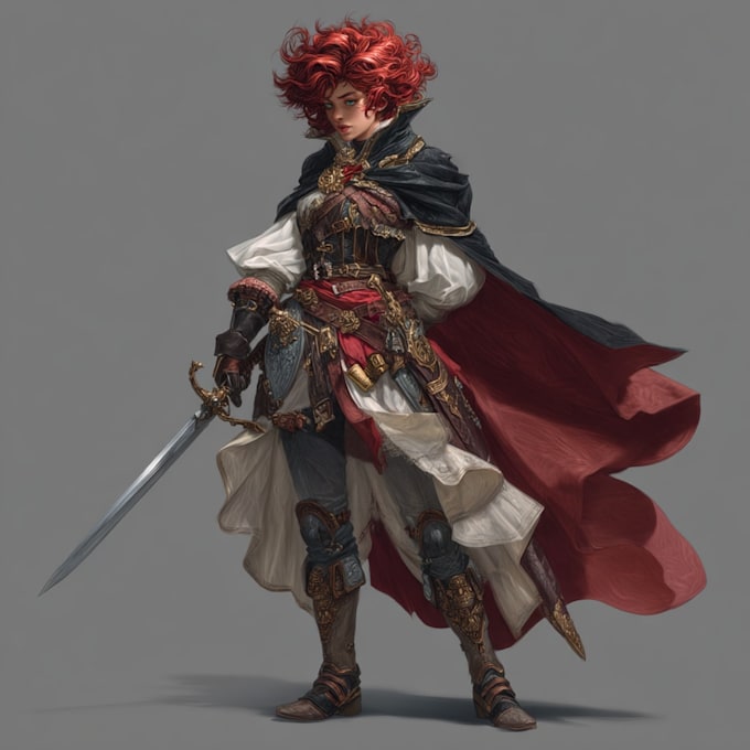 dnd character art and dnd character art